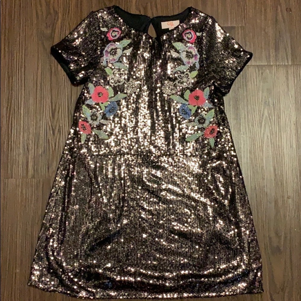 GB Girls Size M sequin dress
